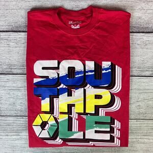 Y2k Southpole Red Graphic Big Logo T-shirt BNWT